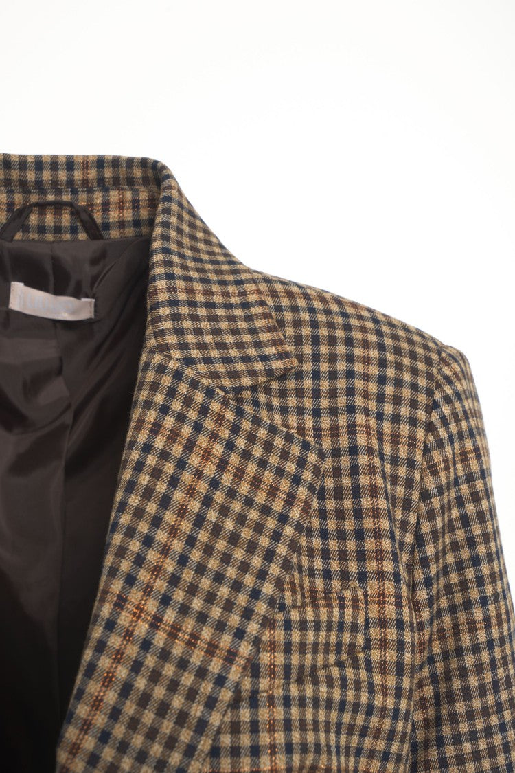 Liu Jo Plaid Blazer
