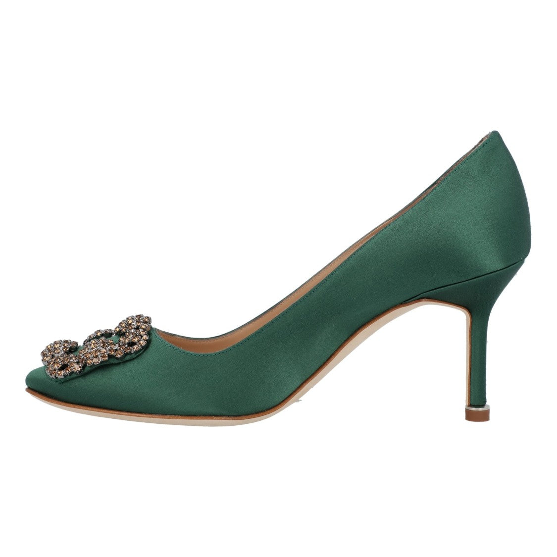 Manolo Blahnik Hangisi 070 Pump Green