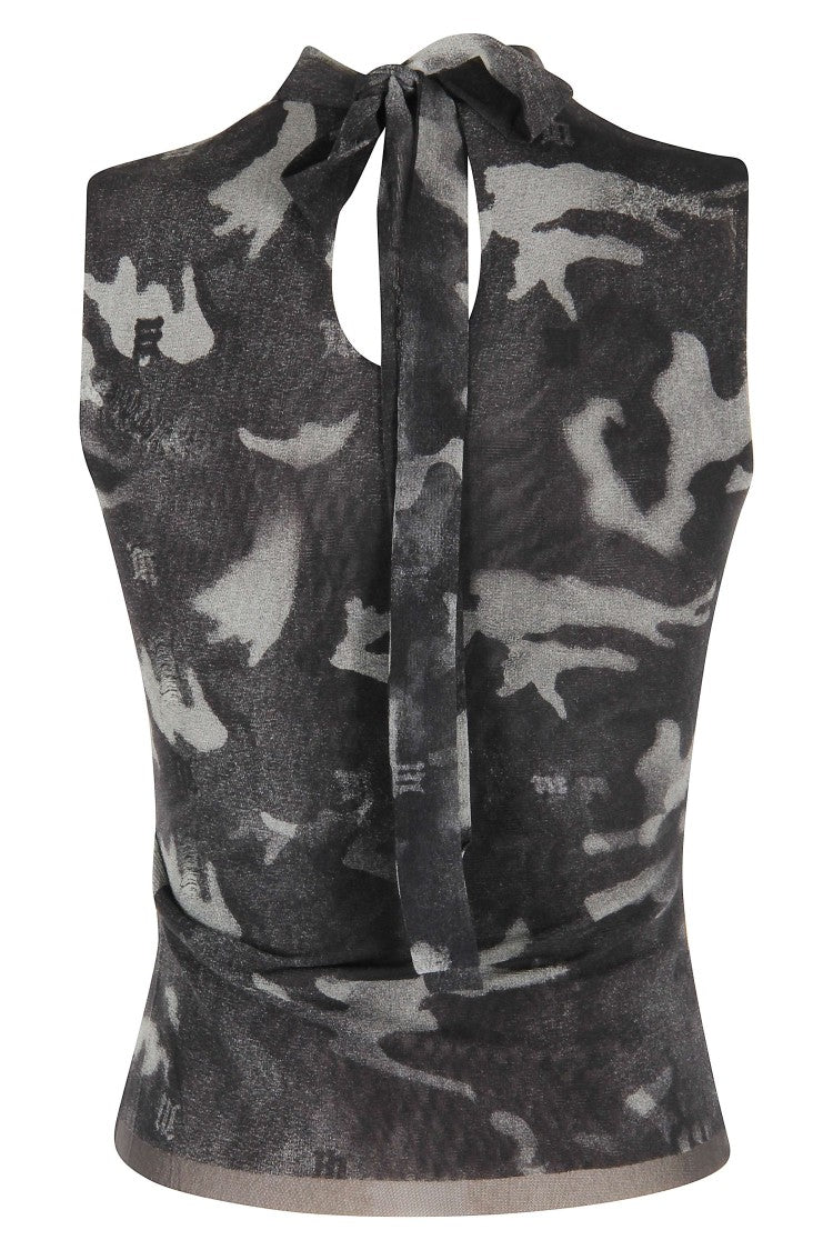Misbhv Camo Mesh Tank Top