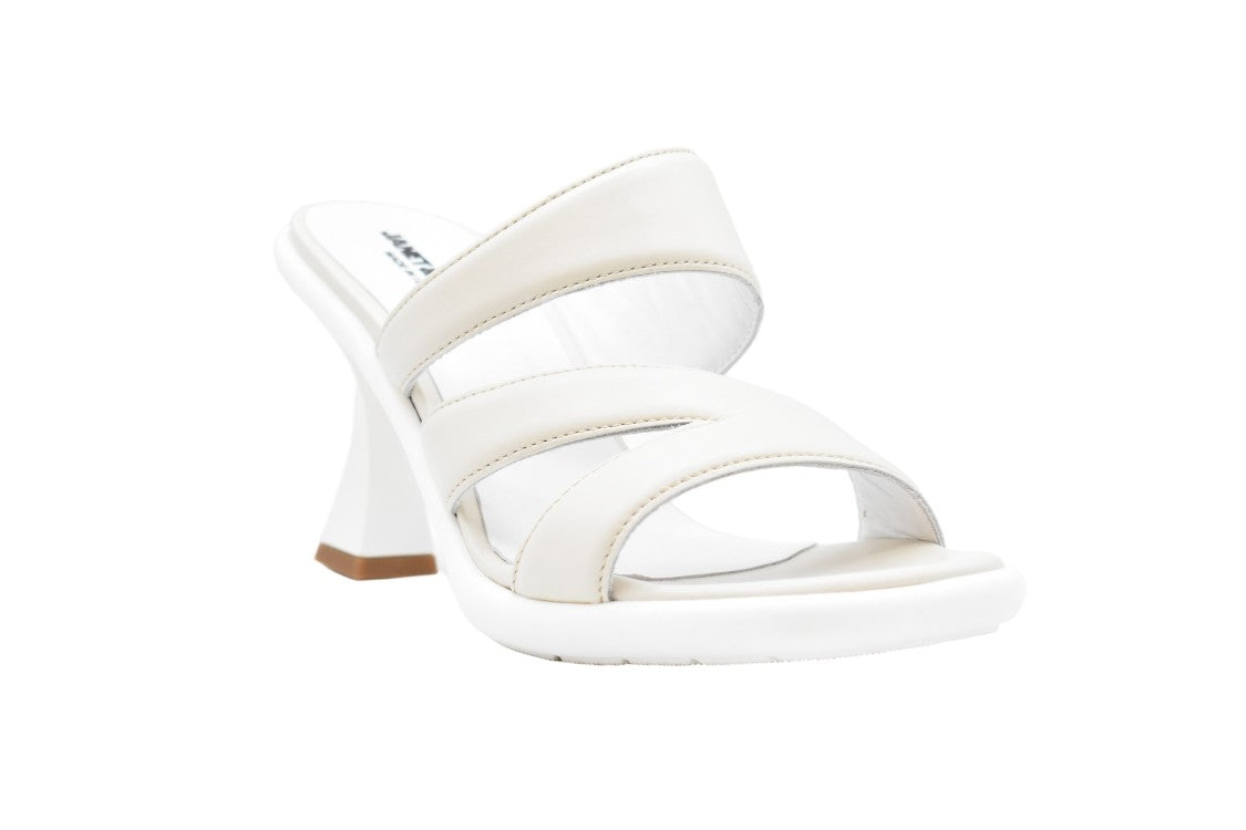 Janet & Janet Open-Toe Sandals With Sculpted Heel