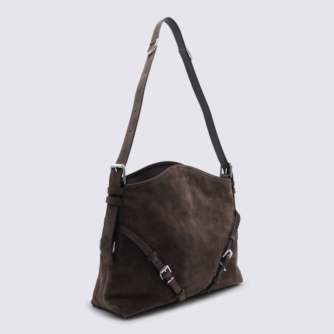 Givenchy Medium Brown Suede Shoulder Bag