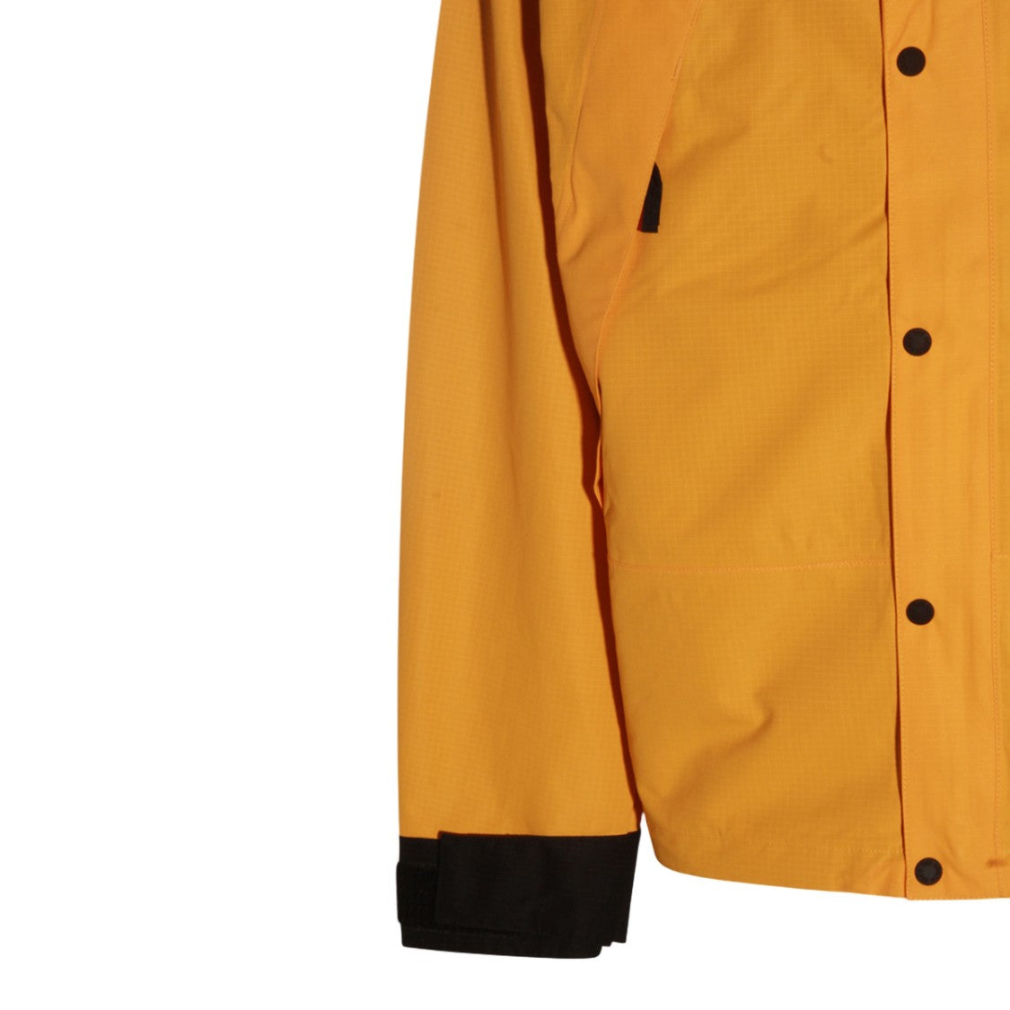 The North Face Yellow Jacket With Contrasting Black Panels