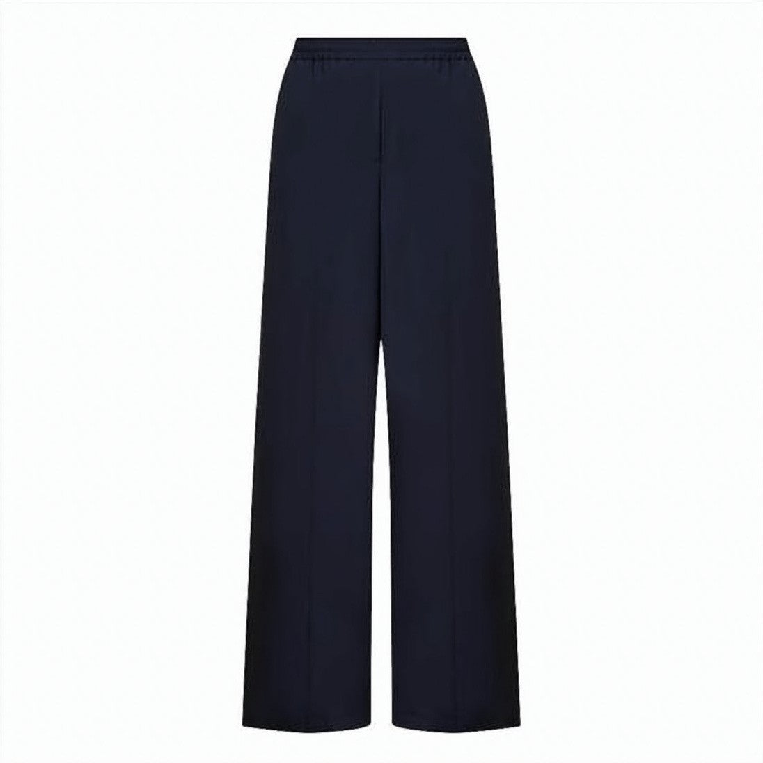 Max Mara Wide-Leg Pants With Elastic Waistband And Seam Detailing