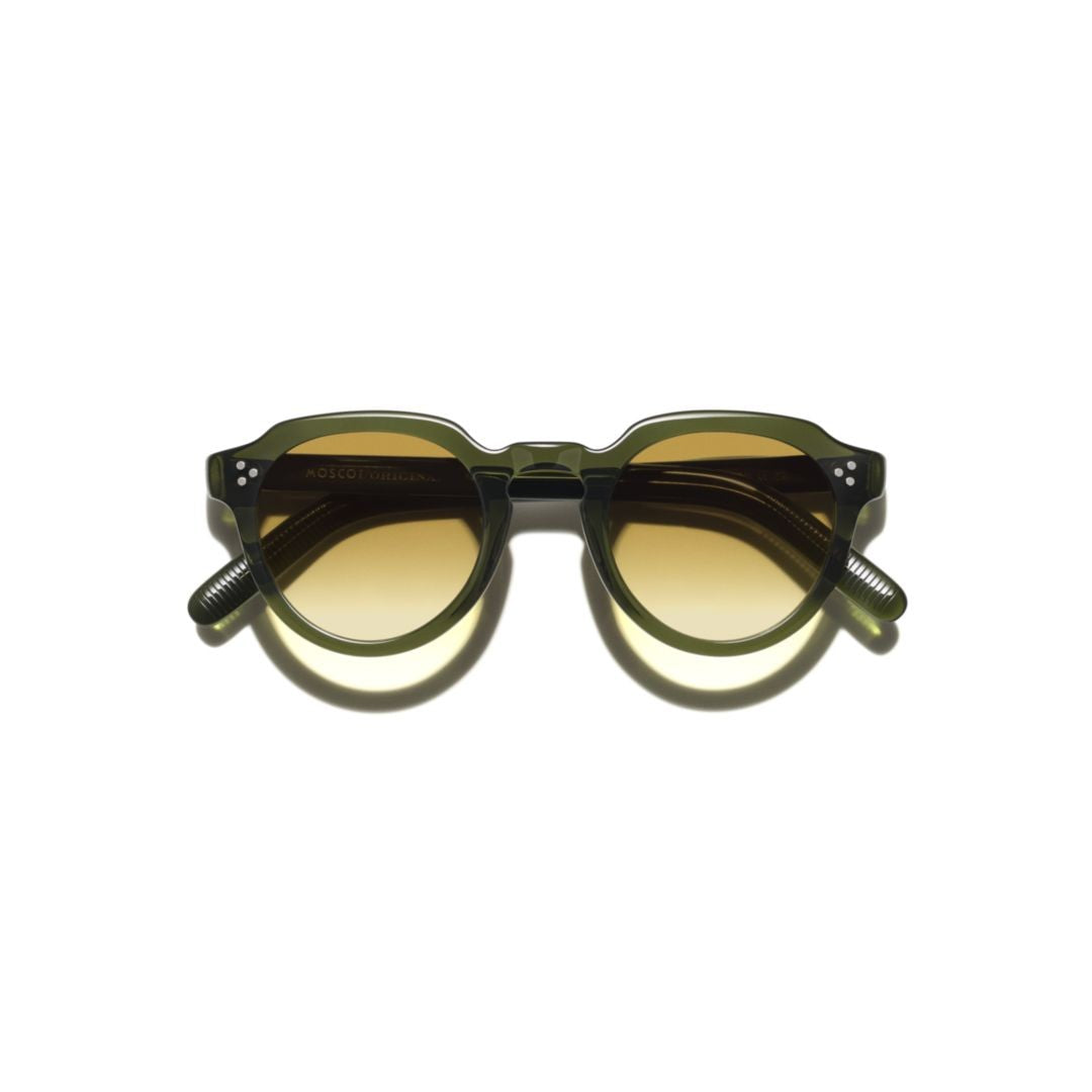 Moscot Or-Gav-S Gavolt Sun Rounded Acetate Sunglasses With Keyhole Bridge