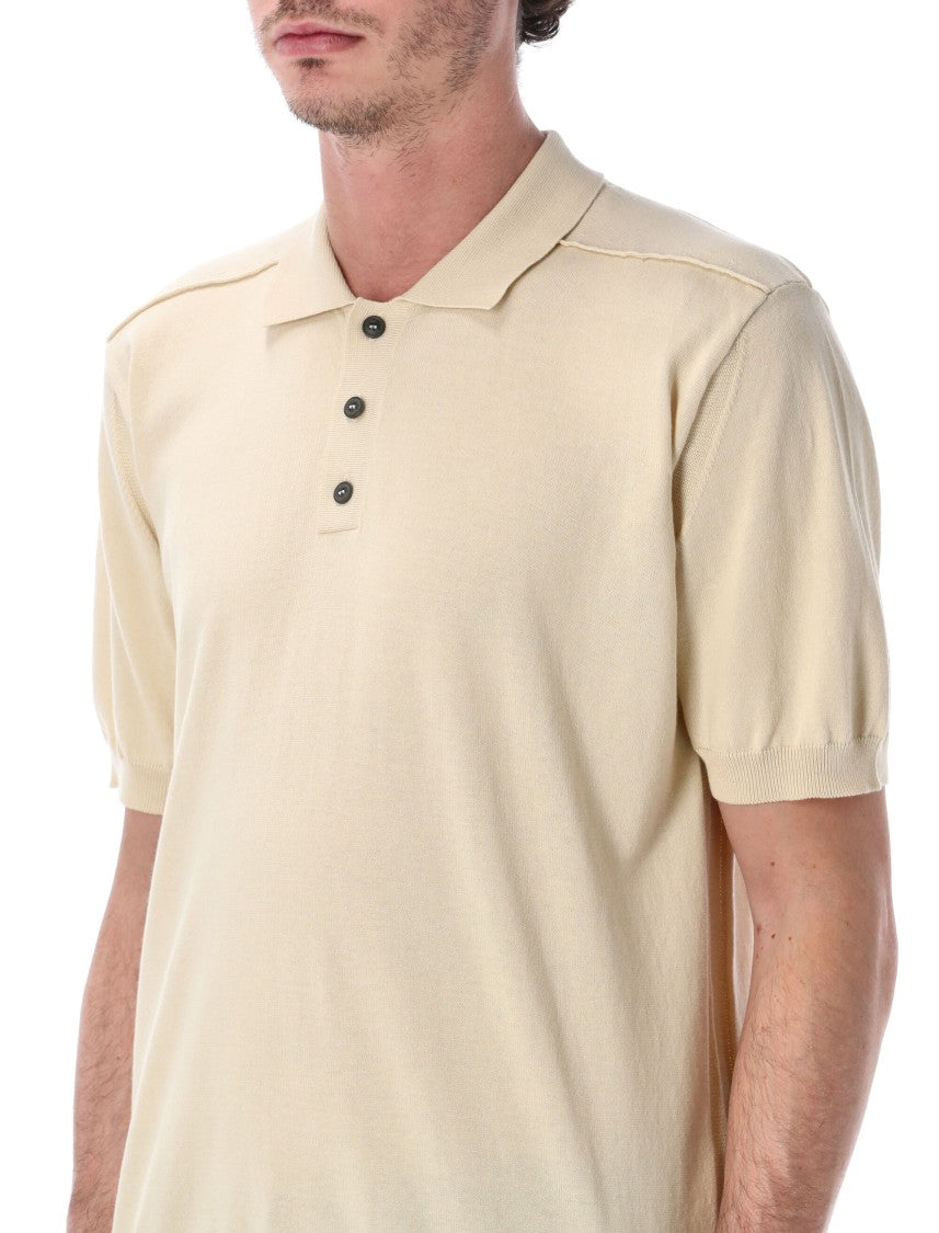 C.P. Company Short Sleeve Cotton Regular Polo Sweater