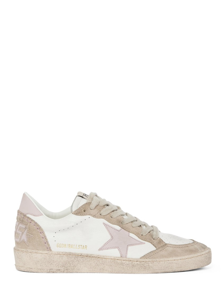 Golden Goose Nappa Leather Sneakers With Suede Toe