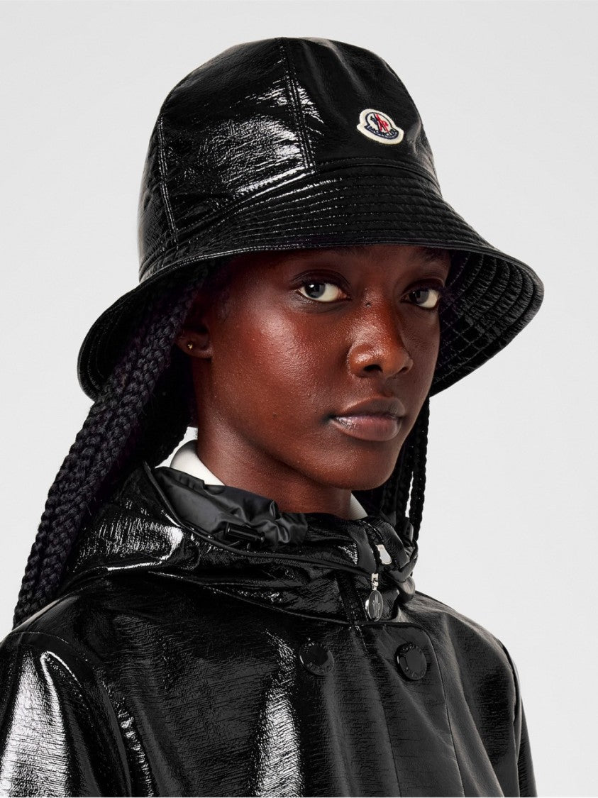 Moncler Logo Patch Bucket Hat