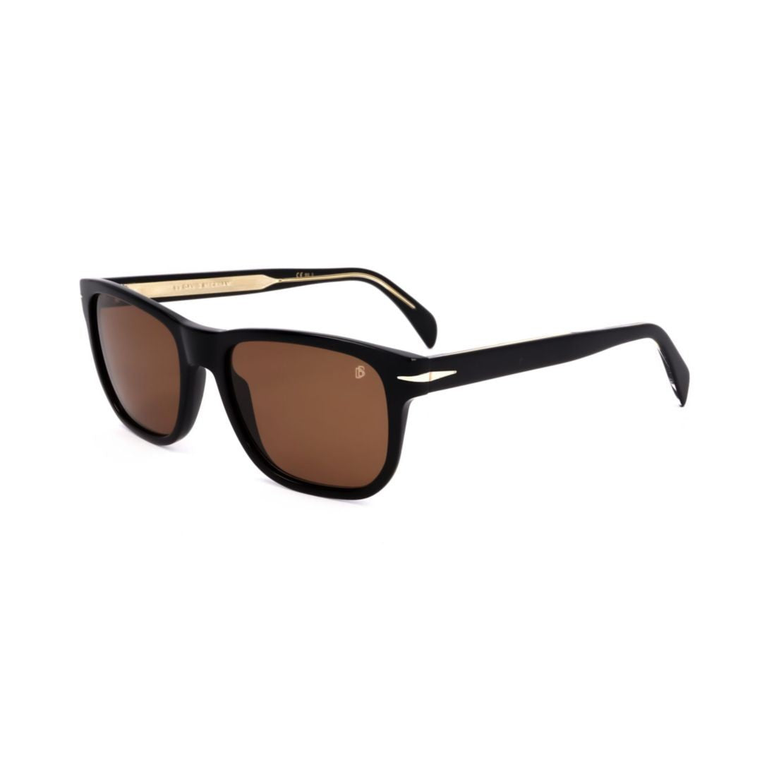 David Beckham Db 1045/S Rectangular Frame Acetate Sunglasses