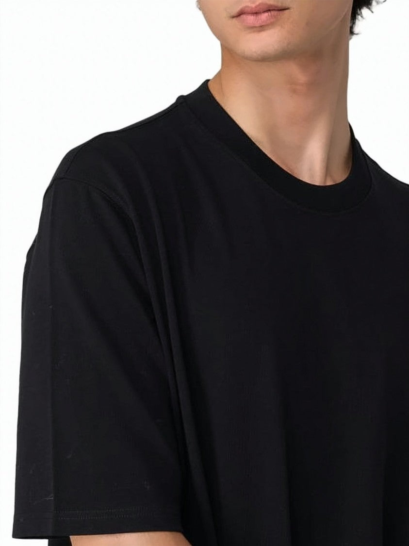 Ami Paris Classic Short-Sleeve T-Shirt With Neat Stitching