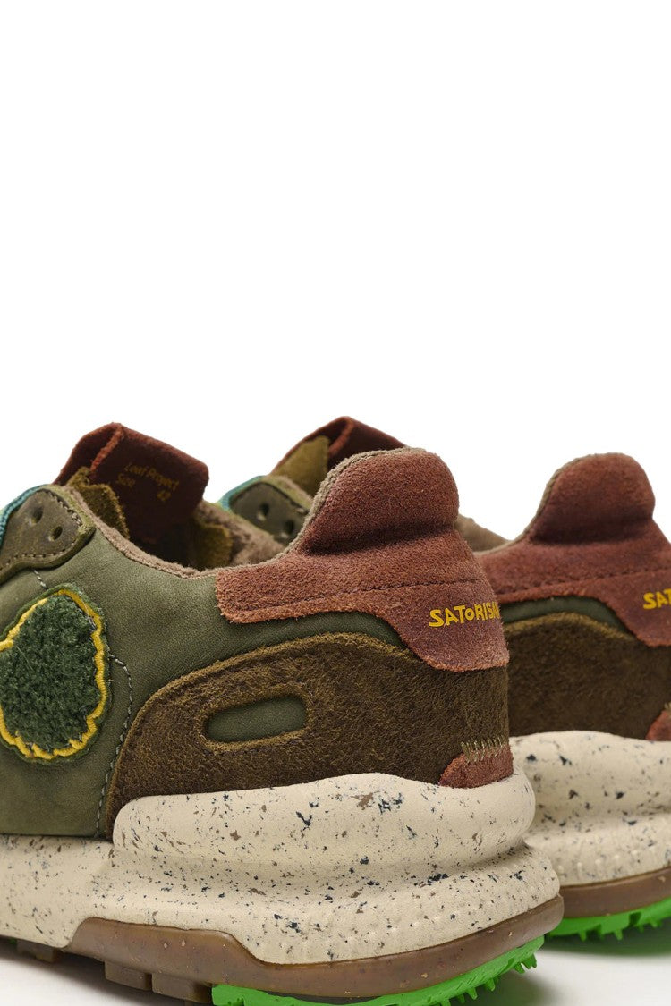 Satorisan Multicolor Leather Low-Top Sneakers