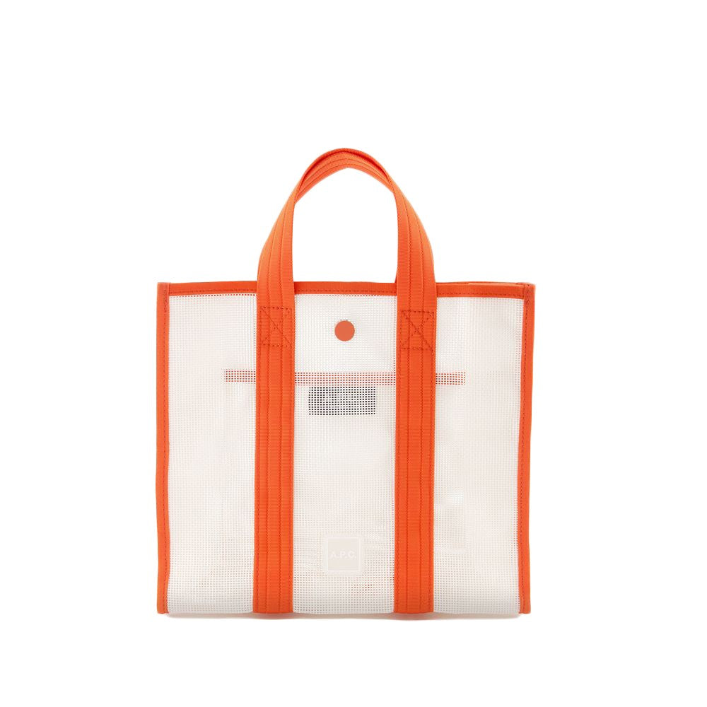 A.P.C. Louise Small Shopper Bag - Pvc - Orange