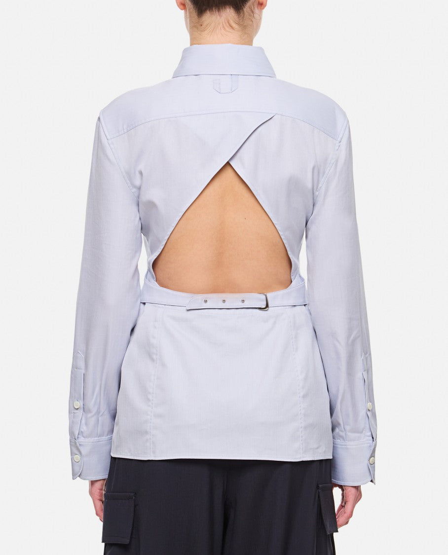 Jacquemus Tailored Light Blue Shirt