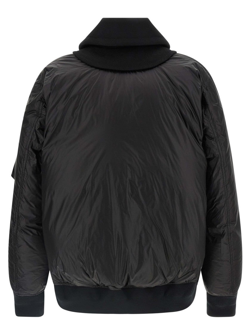 Sacai Wool Insert Bomber Jacket