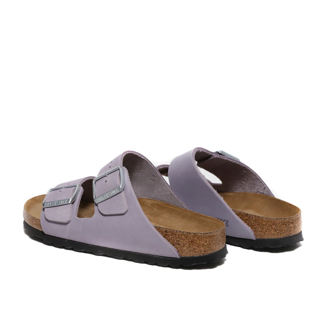 Birkenstock Arizona Sandal With Two Adjustable Straps In Lilac Nubuck