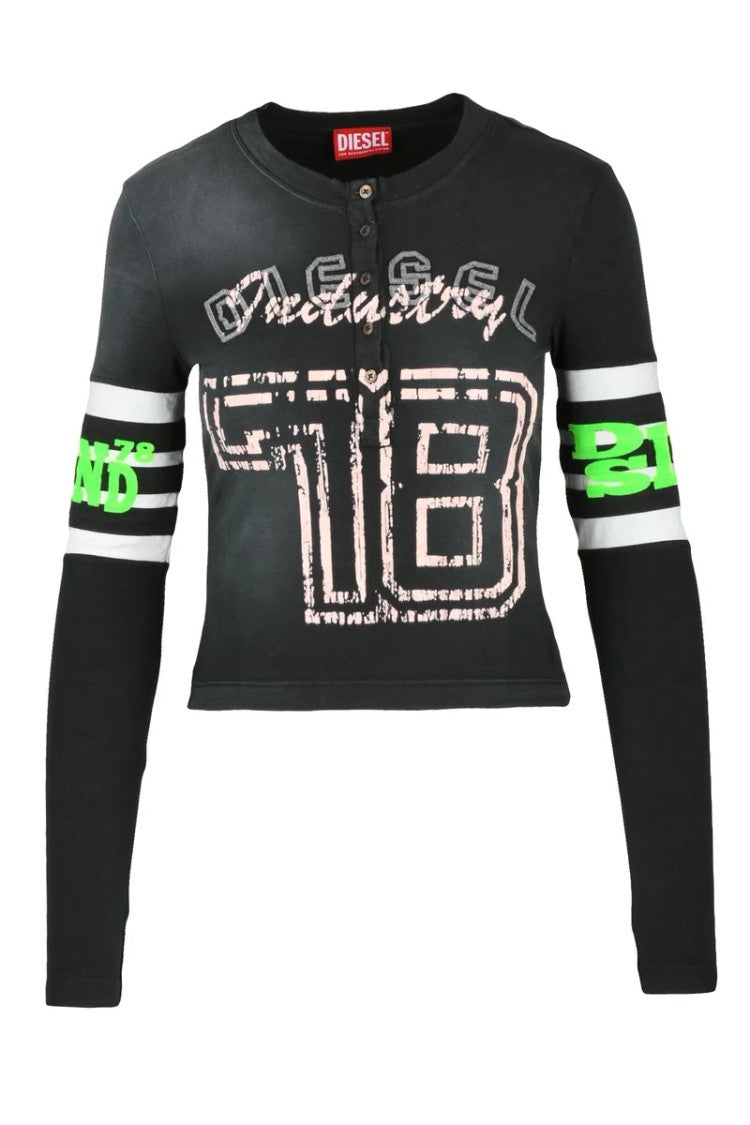 Diesel Women's Serafino T-Shirt - Black