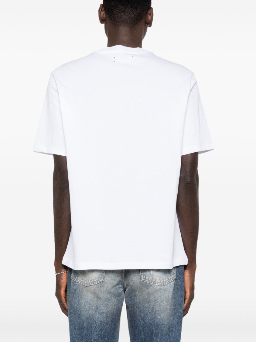 Amiri Brushstroke Logo T-Shirt With Relaxed Fit