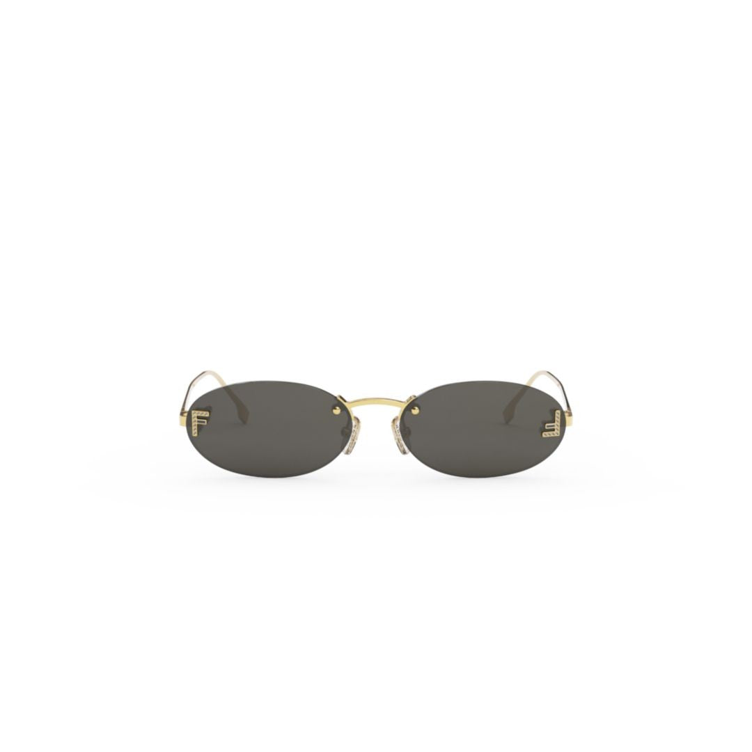 Fendi Fe4075us Oval-Shaped Sunglasses