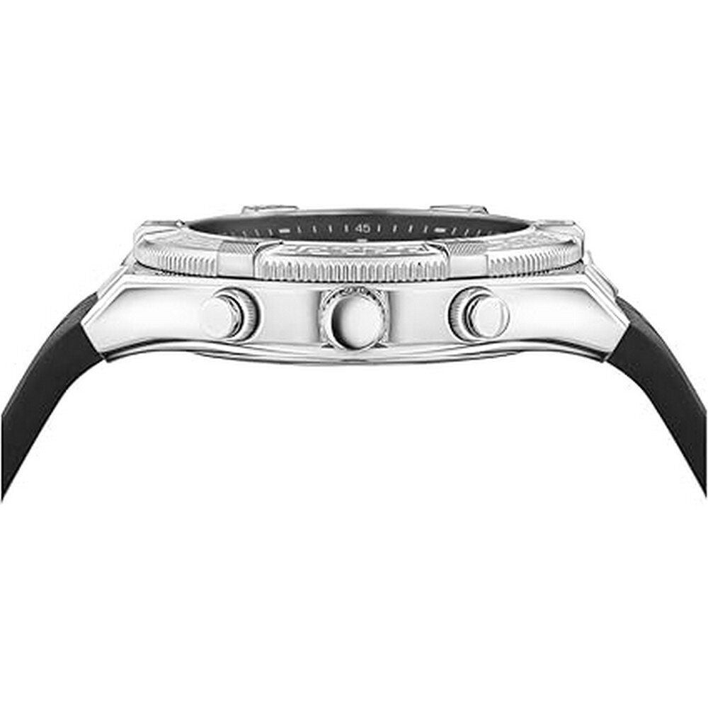 Versace Sporty Greca Chrono Quartz Watch With Stainless Steel Case