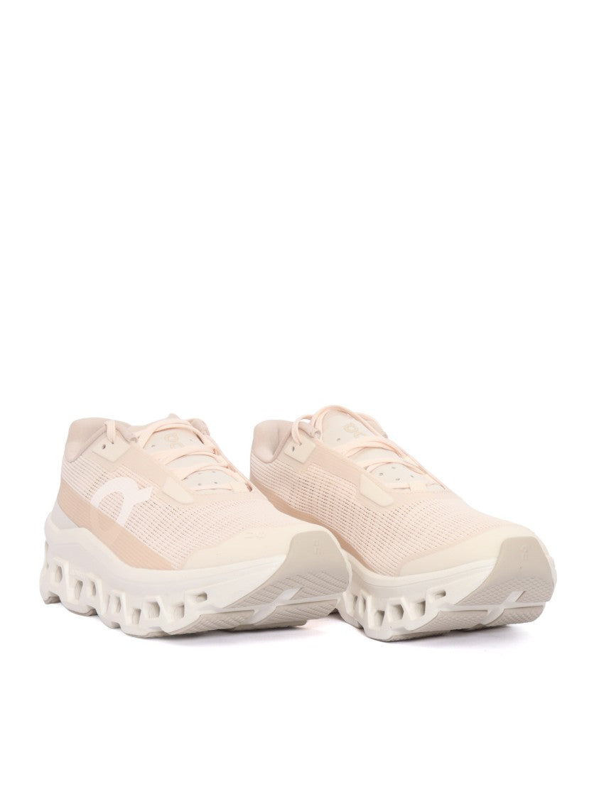 On Running Soled Cloudmonster Void Sneakers With Design