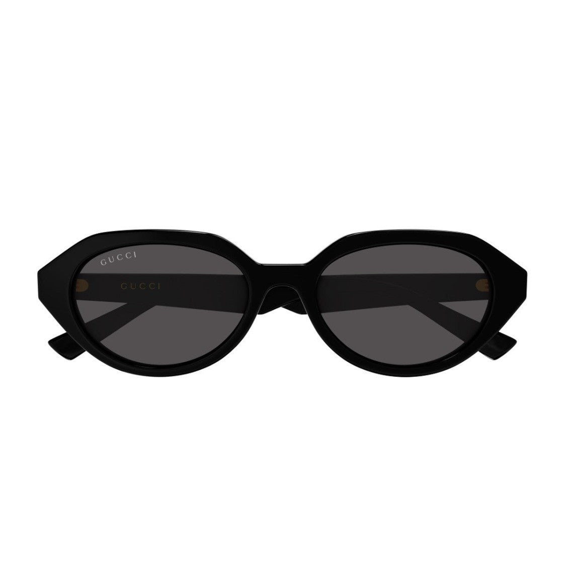 Gucci Gg2178s Emblem Black Acetate Oval Sunglasses