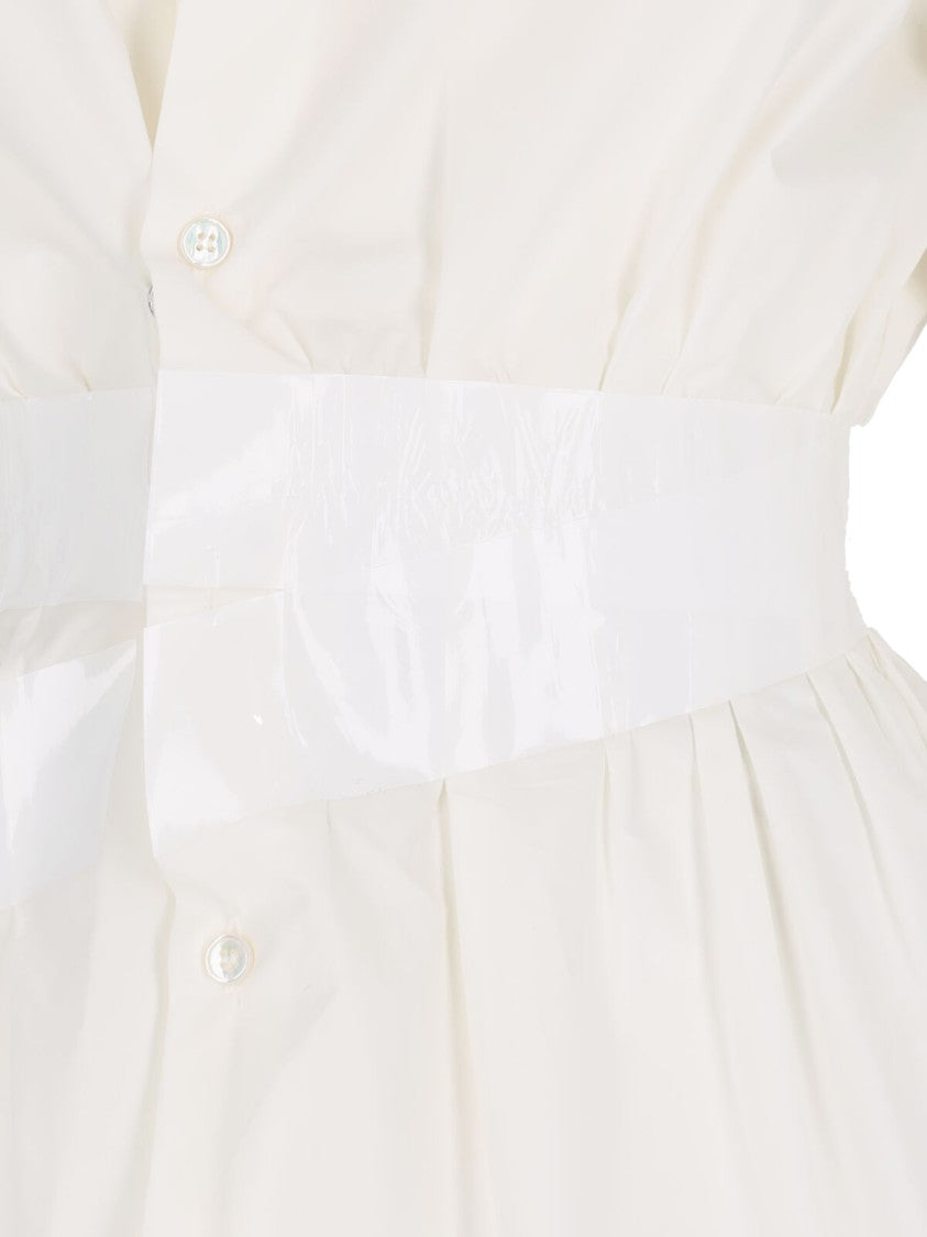 Mm6 By Maison Margiela "Taped" Shirt – White