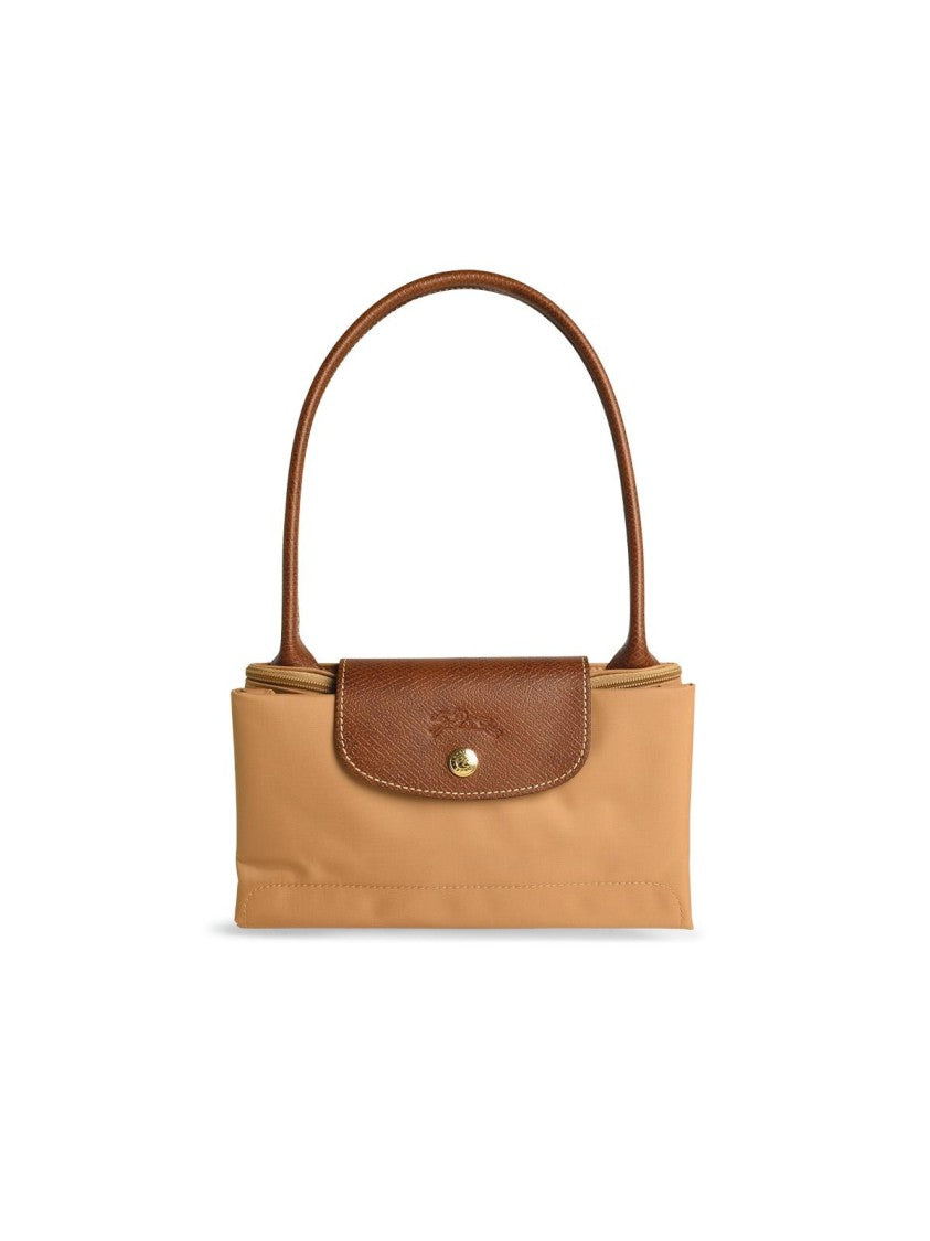 Longchamp M Le Pliage Original' Suede Recycled Tela Shoulder Bag