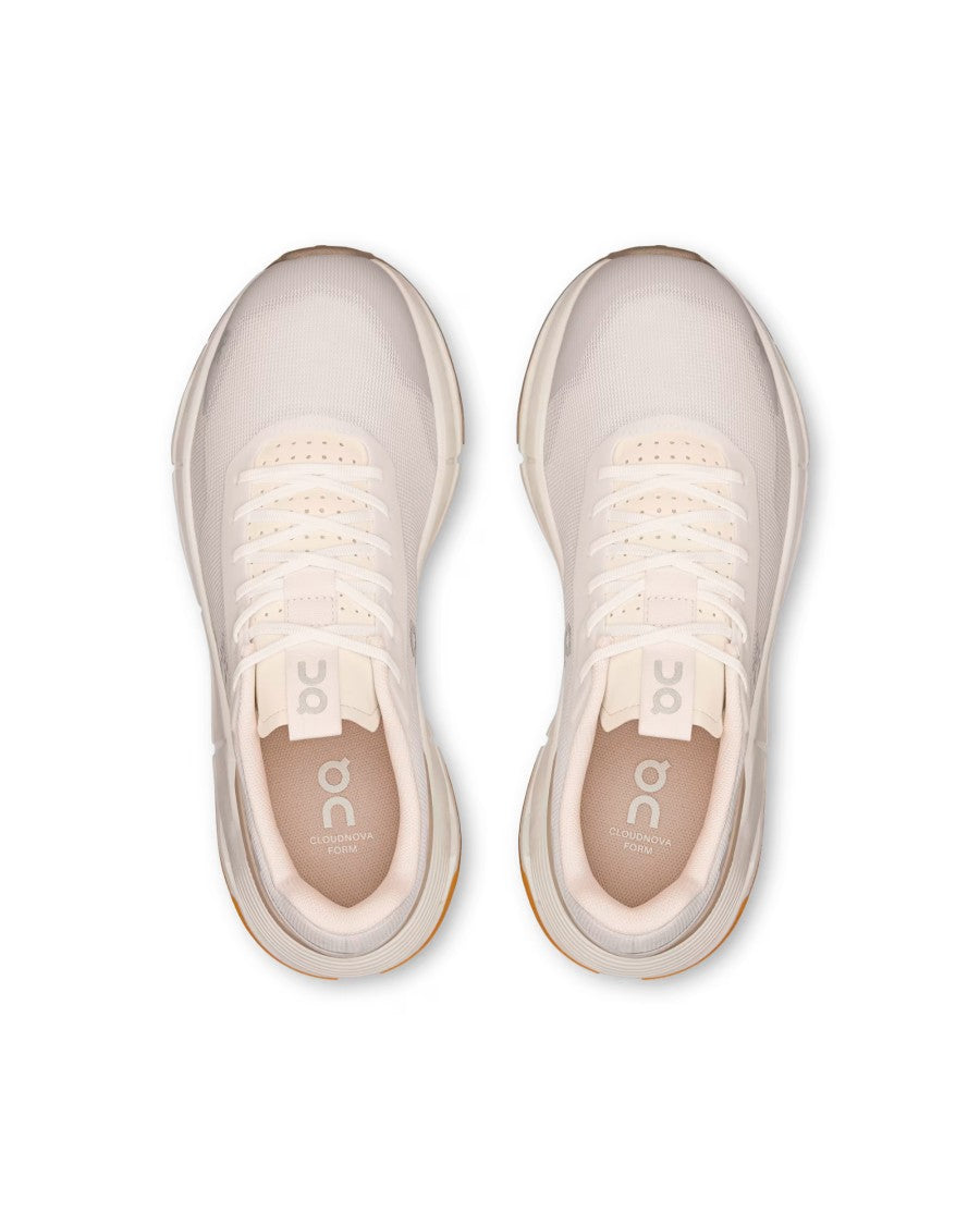 On Ivory/Desert Dna Cloudnova Form 2 Sneakers