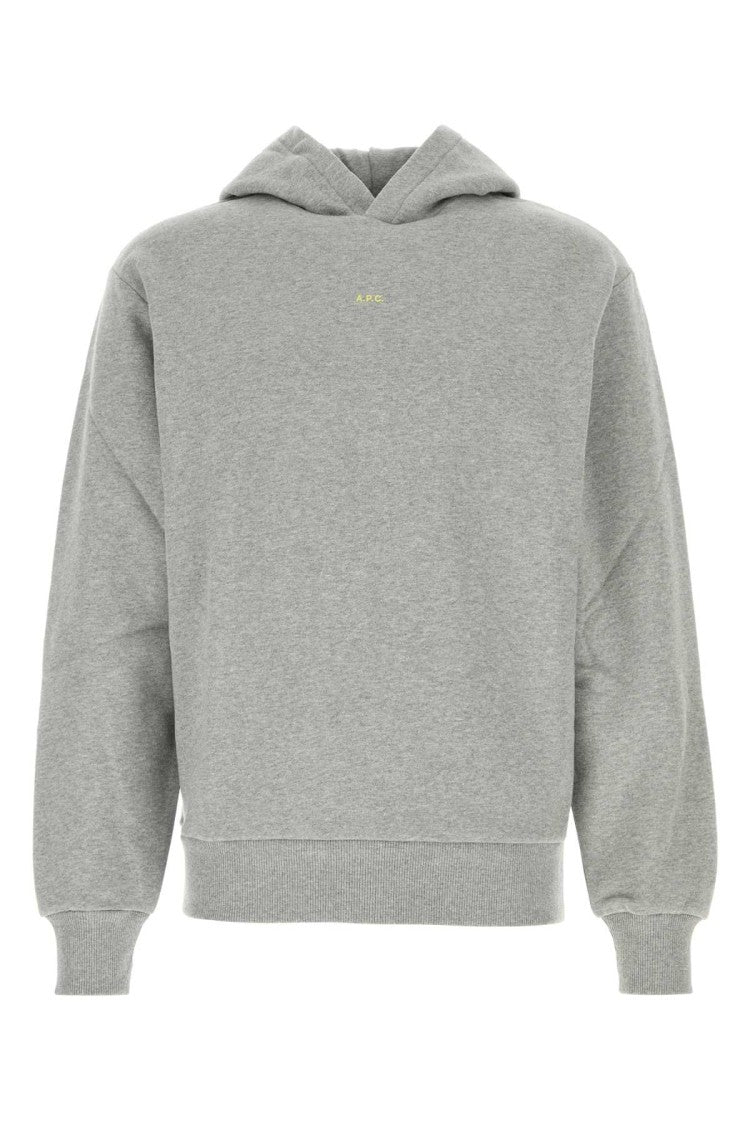 A.P.C. Grey Cotton Sweatshirt