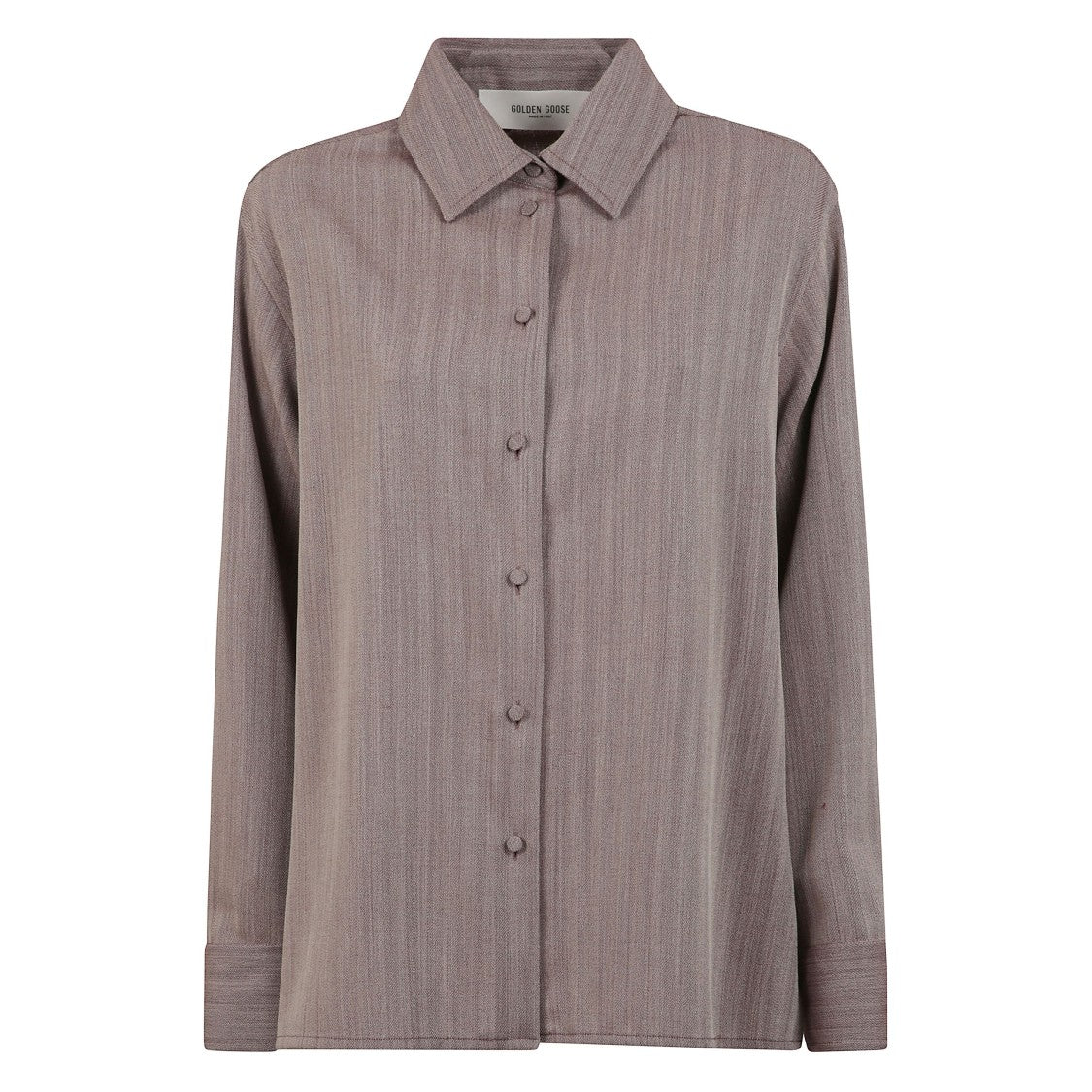 Golden Goose Wool Blend Chevron Shirt