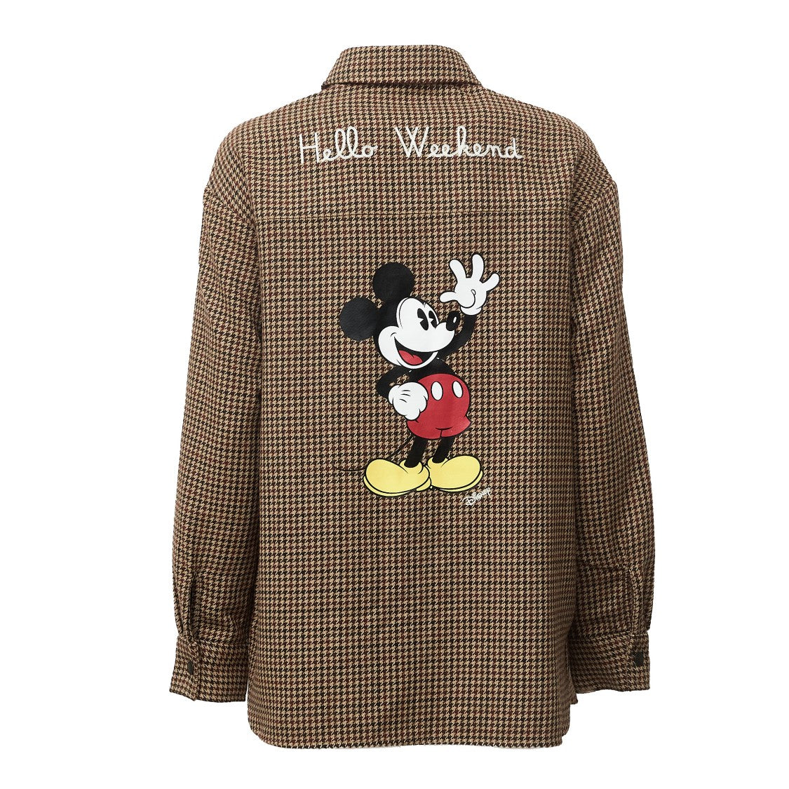 Mc2 Saint Barth Cambry Houndstooth Flannel Overshirt