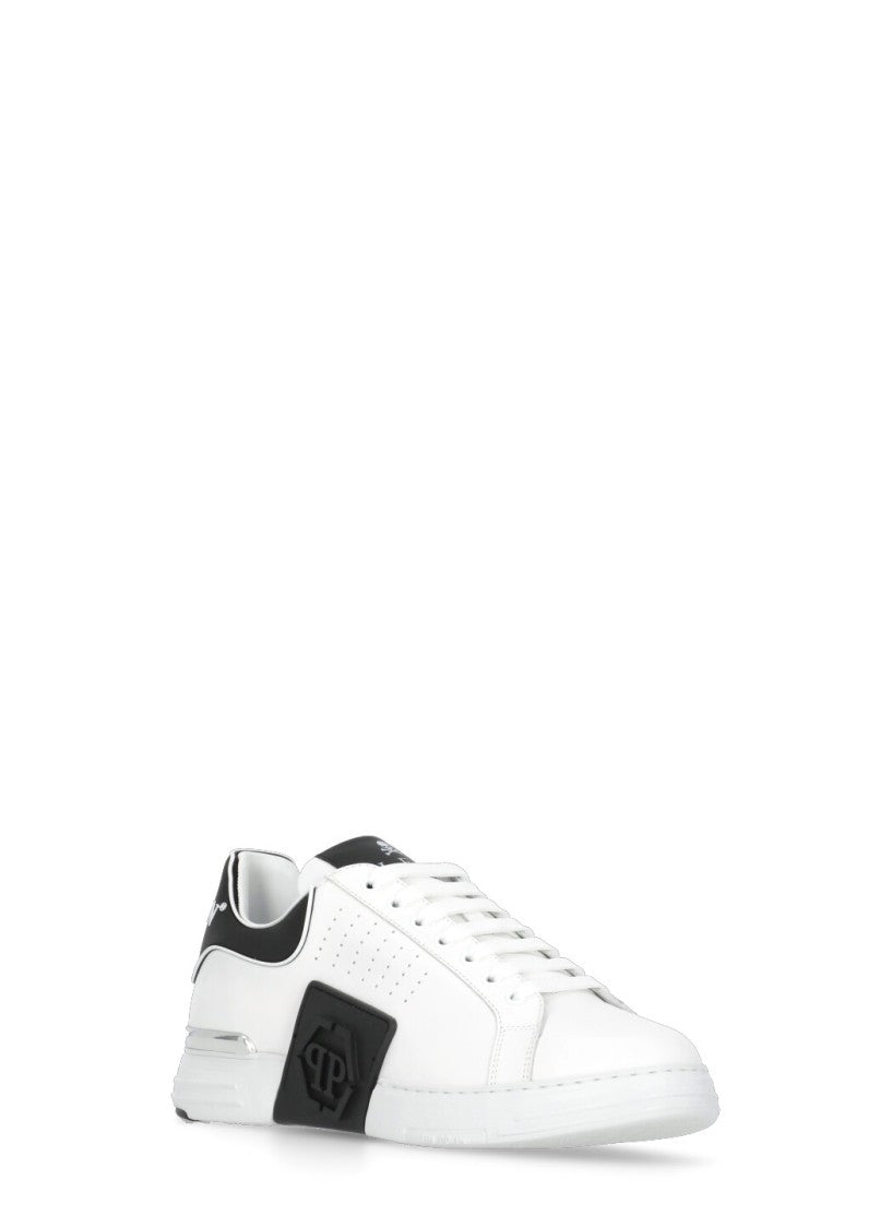 Philipp Plein Lo-Top Hexagon Sneakers