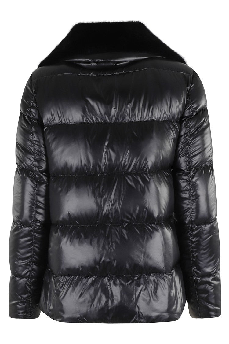 Herno Nylon Ultralighe E Faux Down Jacket
