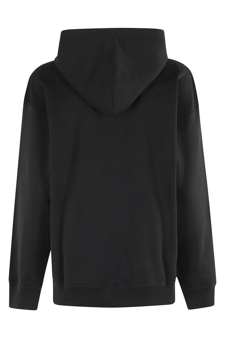 Diesel Relaxed-Fit Black Hoodie With Drawstring Hood