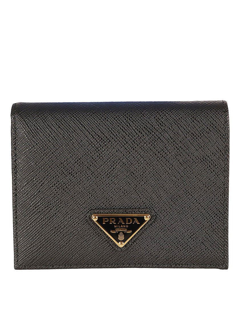Prada Saffiano Leather Wallet With Timeless Design