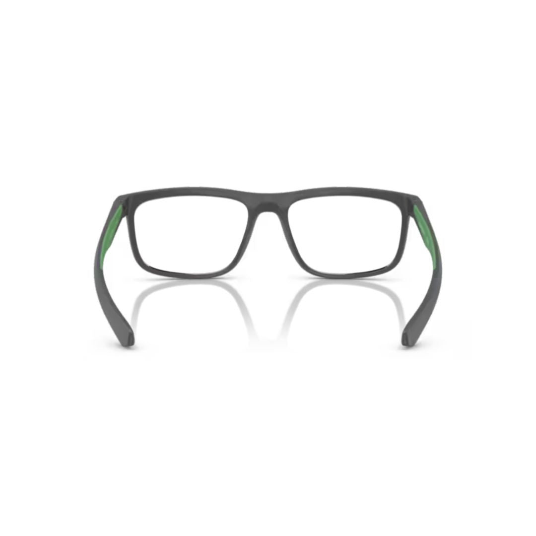 Emporio Armani 0Ea3246 Rectangular Eyeglasses With Matte Black Frame