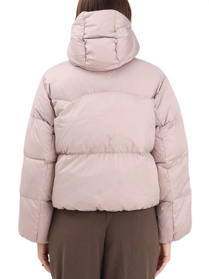 Levi's Beige Polyester Padded Down Jacket