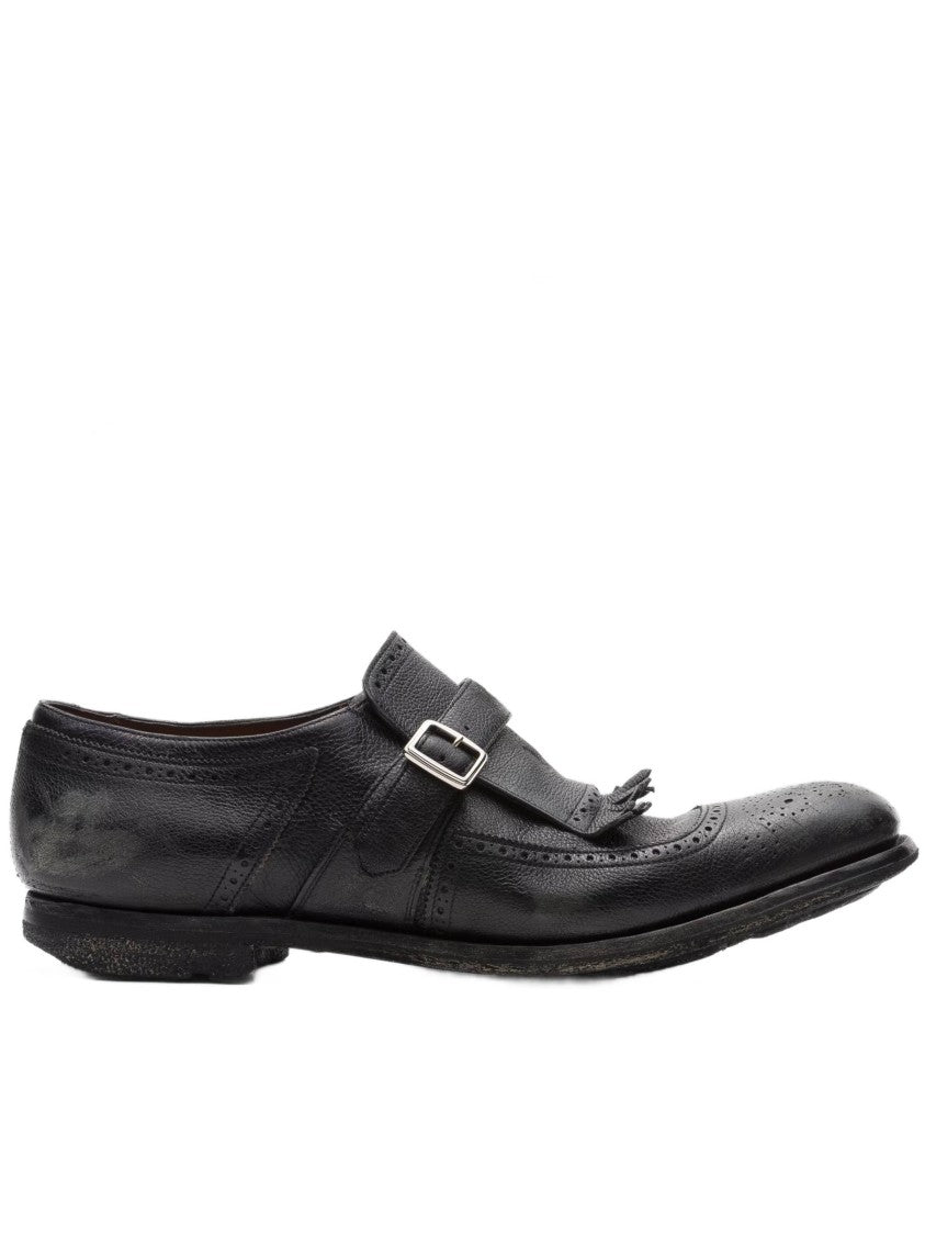 Church's Shanghai Brogue Monk Strap Shoes