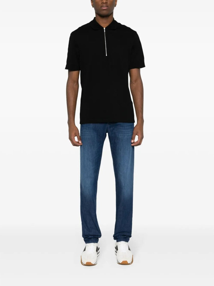 Incotex Medium Blue Special Straight-Leg Jeans