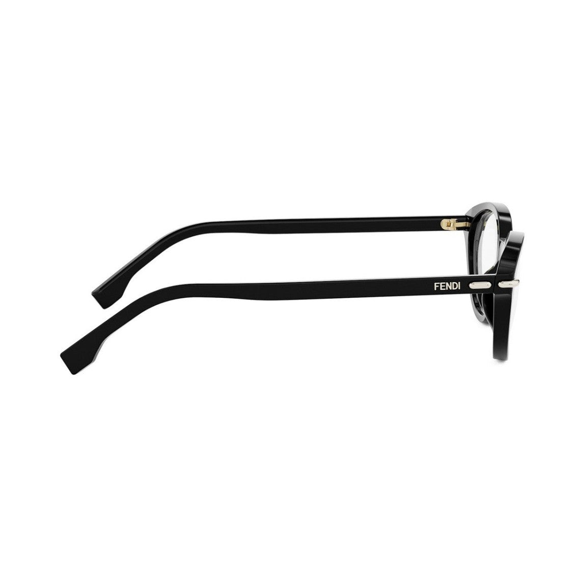 Fendi Black Selleria Acetate Cat-Eye Sunglasses