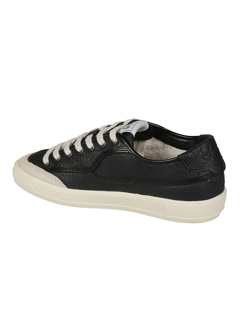 Autry Windscape Low Textured Black Sneakers