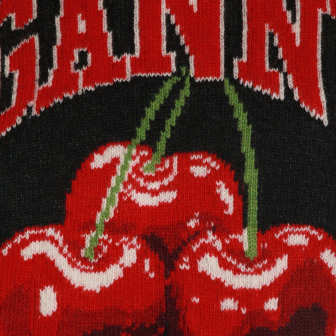 Ganni Black Wool Blend Knitwear