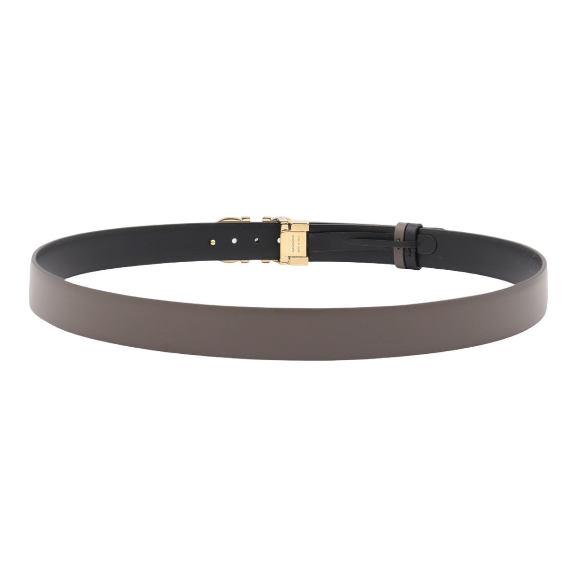 Ferragamo Taupe Belt