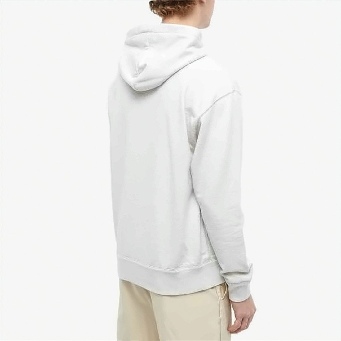 Isabel Marant Heathered Fabric Hoodie With Minimalist Logo