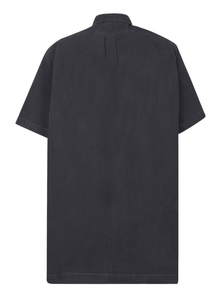 Givenchy Black Short-Sleeved Cotton Shirts