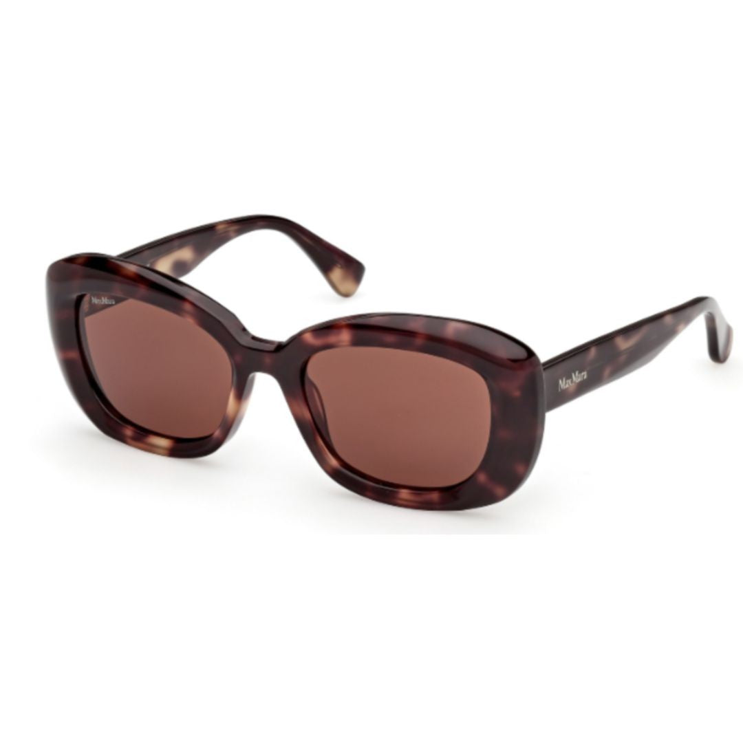 Max Mara Tortoiseshell Mm0170 Oversized Square Sunglasses