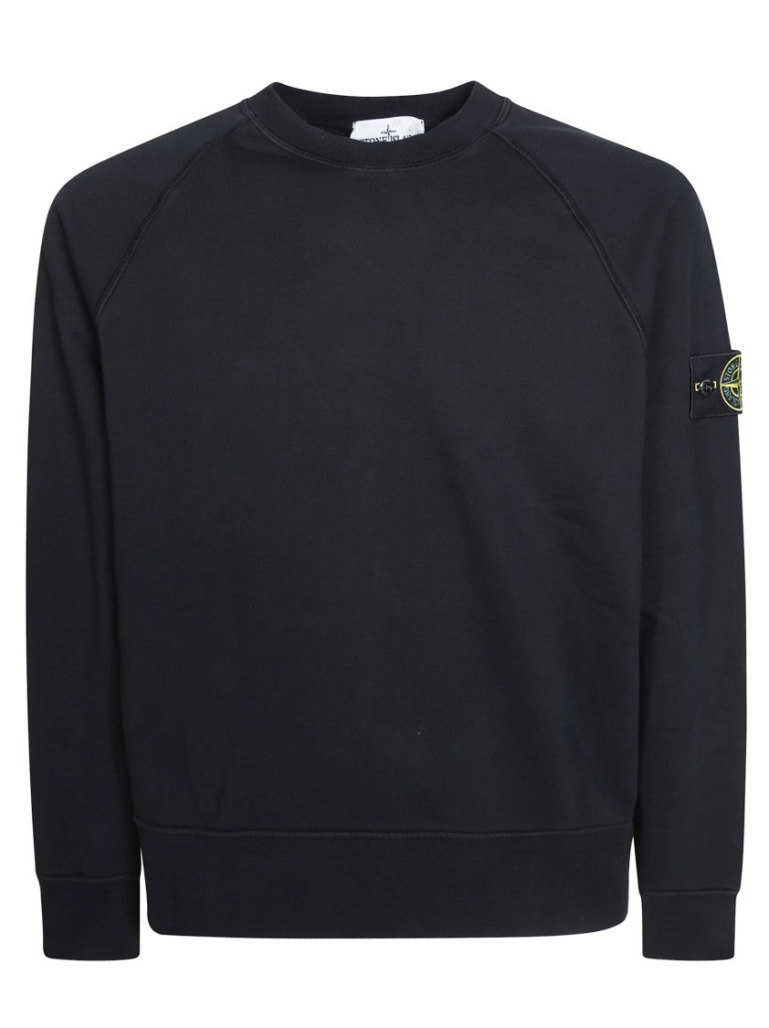 Stone Island Crewneck Embroidered Patch Sweatshirt