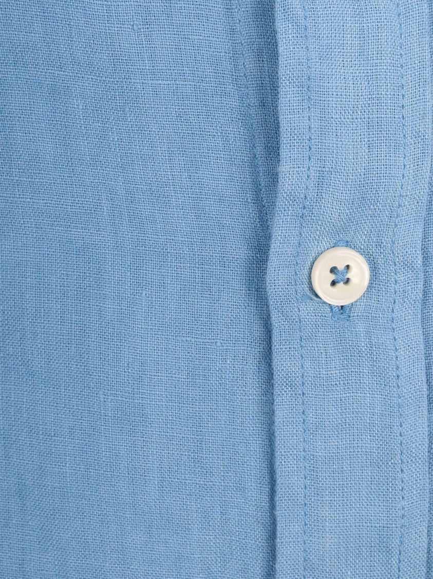 Sartoria Del Campo-Sonrisa Button Up Soft Casual Shirt