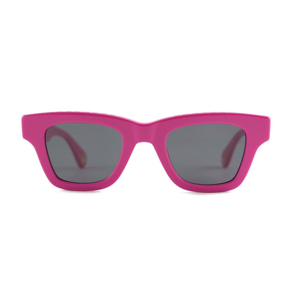Jacquemus Nocio Pink Glasses Square Fuchsia Acetate Sunglasses