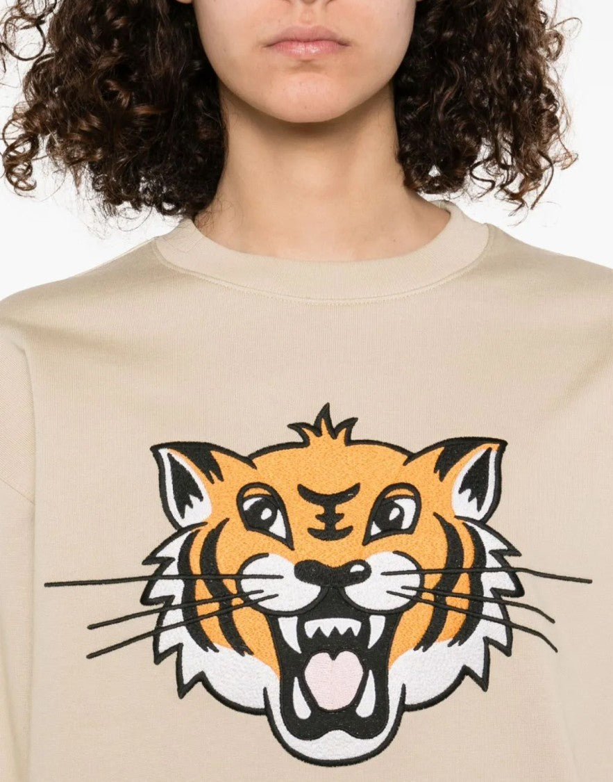 Kenzo Happy Tiger Logo Sweatshirt
