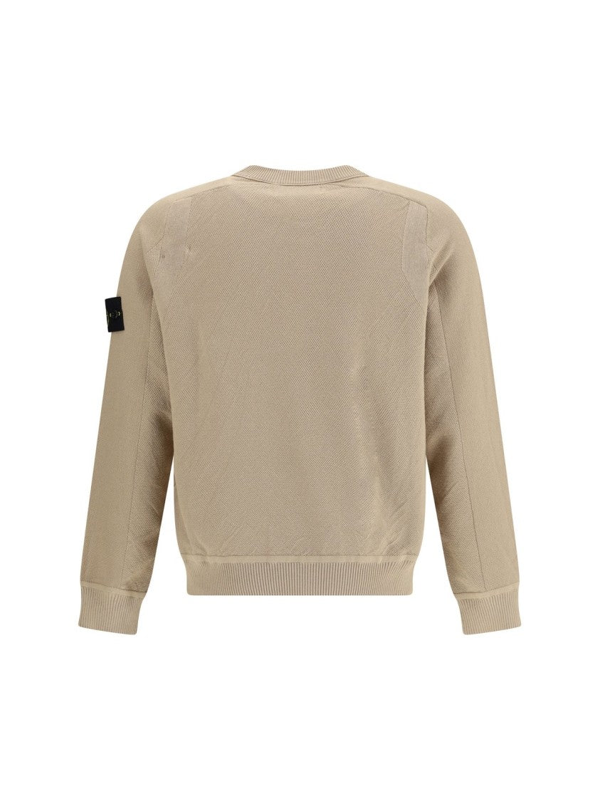 Stone Island Relaxed Fit Long-Sleeve Crewneck Sweatshirt